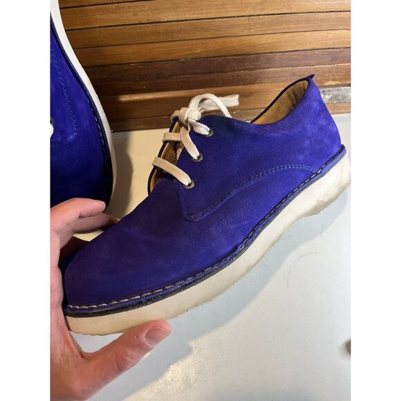 PRE-OWNED Samuel Hubbard Free Leather Shoes Men SZ 10 US Medium- Purple M1100046 main image 16